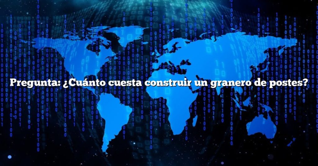 ¿Cuánto cuesta construir un granero? 2 ¿Cuánto cuesta construir un granero?